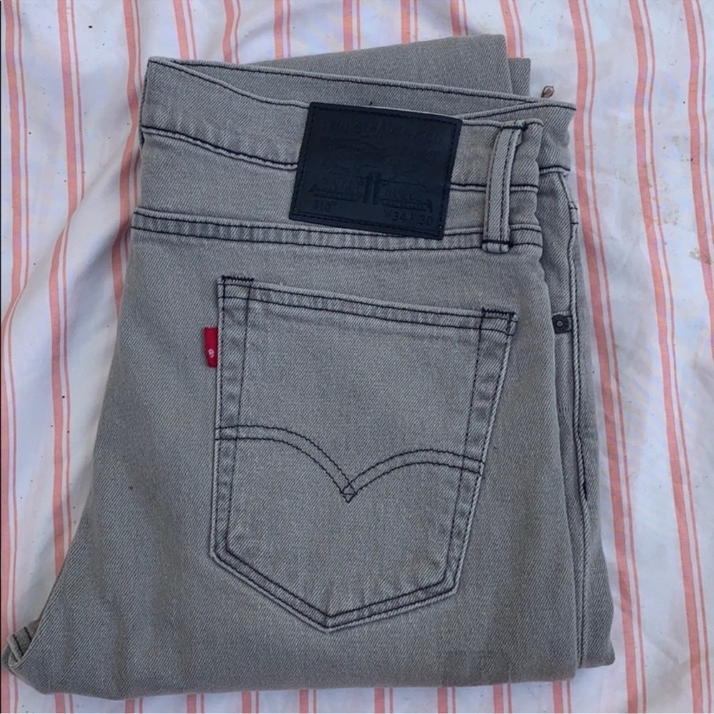 Levi's Gray Men's Jeans size 34x30 style 510